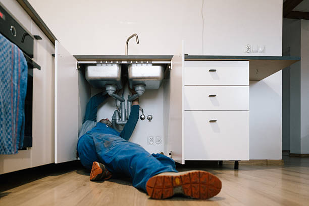 Professional Drain Cleaning technician working in Williamson, WV